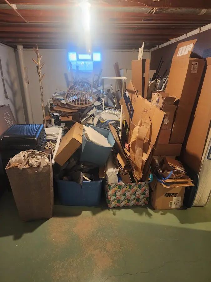 Roll-off dumpster container at job site for Construction Dumpster Rental in Easley